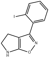 4H-Pyrrolo[3,2-d]isoxazole,5,6-dihydro-3-(2-iodophenyl)-(9CI) Struktur