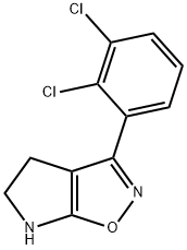 4H-Pyrrolo[3,2-d]isoxazole,3-(2,3-dichlorophenyl)-5,6-dihydro-(9CI) Struktur