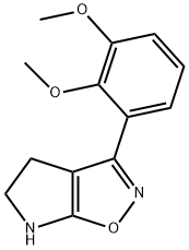 4H-Pyrrolo[3,2-d]isoxazole,3-(2,3-dimethoxyphenyl)-5,6-dihydro-(9CI) Struktur