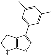 4H-Pyrrolo[3,2-d]isoxazole,3-(3,5-dimethylphenyl)-5,6-dihydro-(9CI) Struktur