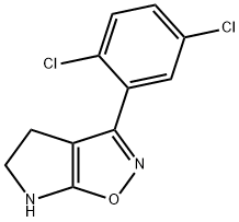 4H-Pyrrolo[3,2-d]isoxazole,3-(2,5-dichlorophenyl)-5,6-dihydro-(9CI) Struktur