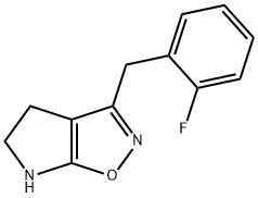 4H-Pyrrolo[3,2-d]isoxazole,3-[(2-fluorophenyl)methyl]-5,6-dihydro-(9CI) Struktur