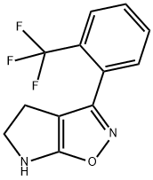 4H-Pyrrolo[3,2-d]isoxazole,5,6-dihydro-3-[2-(trifluoromethyl)phenyl]-(9CI) Struktur