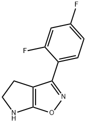 4H-Pyrrolo[3,2-d]isoxazole,3-(2,4-difluorophenyl)-5,6-dihydro-(9CI) Struktur