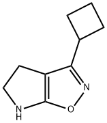 4H-Pyrrolo[3,2-d]isoxazole,3-cyclobutyl-5,6-dihydro-(9CI) Struktur