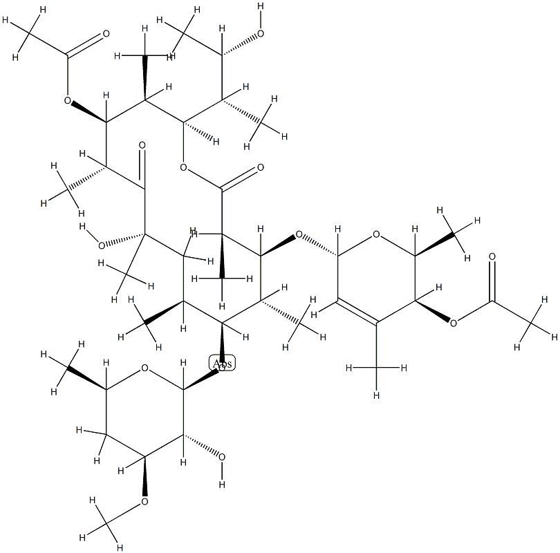 2',3'-Didehydro-3'-demethoxylankamycin Structure