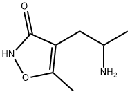 3(2H)-Isoxazolone,4-(2-aminopropyl)-5-methyl-(9CI) Struktur