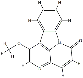 1-Methoxycanthinone Struktur