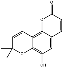 6-Hydroxy-8,8-dimethyl-2H,8H-benzo[1,2-b:3,4-b']dipyran-2-one