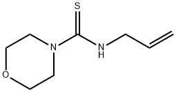 4-Morpholinecarbothioamide,N-2-propenyl-(9CI) Struktur