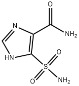 1H-Imidazole-4-carboxamide,5-(aminosulfonyl)-(9CI) Struktur