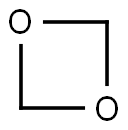 Formaldehyde dimer Struktur