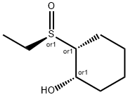 Cyclohexanol,2-[(R)-ethylsulfinyl]-,(1S,2R)-rel-(9CI) Struktur