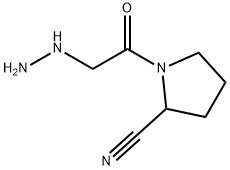 2-Pyrrolidinecarbonitrile,1-(hydrazinoacetyl)-(9CI) Struktur