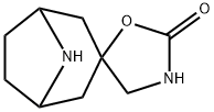 Spiro[8-azabicyclo[3.2.1]octane-3,5-oxazolidin]-2-one (9CI) Struktur