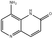 1,5-Naphthyridin-2(1H)-one,8-amino-(9CI) Struktur