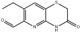 2H-Pyrido[3,2-b]-1,4-thiazine-6-carboxaldehyde,7-ethyl-3,4-dihydro-3-oxo-(9CI) Struktur