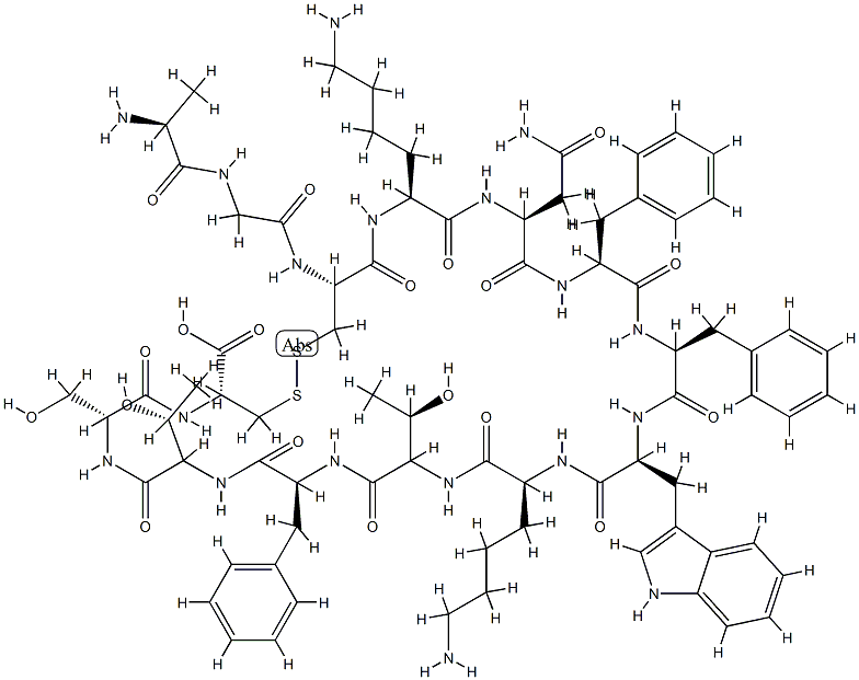 somatostatin, Ser(13)- Struktur