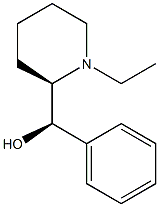 2-Piperidinemethanol,1-ethyl-alpha-phenyl-,(alphaR,2R)-rel-(9CI) Struktur