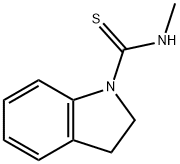 1H-Indole-1-carbothioamide,2,3-dihydro-N-methyl-(9CI) Struktur