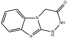 [1,2,4]Triazino[4,3-a]benzimidazol-3(4H)-one,1,2-dihydro-(9CI) Struktur