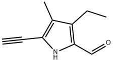 1H-Pyrrole-2-carboxaldehyde,3-ethyl-5-ethynyl-4-methyl-(9CI) Struktur