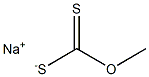 Dithiocarbonic acid O-methyl S-sodium salt Struktur