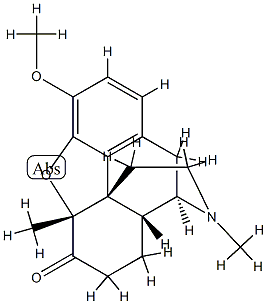 5β,17-Dimethyl-4,5α-epoxy-3-methoxymorphinan-6-one