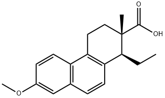 3-Methoxy-16,17-secoestra-1,3,5,7,9-penten-17-oic acid Struktur