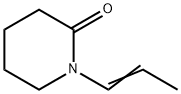 2-Piperidinone,1-(1-propenyl)-(9CI) Struktur