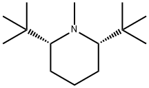 1-Methyl-2,6-t-butylpiperidine Struktur