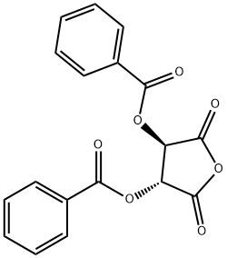 (+)-DIBENZOYL-L-TARTARIC ANHYDRIDE Struktur