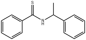 N-(1-phenylethyl)benzenecarbothioamide Struktur