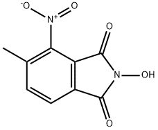 1H-Isoindole-1,3(2H)-dione,2-hydroxy-5-methyl-4-nitro-(9CI) Struktur