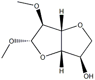 alpha-D-Idofuranoside,methyl3,6-anhydro-2-O-methyl-(9CI) Struktur