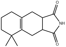 5,5-dimethyl-3a,4,5,6,7,8,9,9a-octahydro-1H-benzo[f]isoindole-1,3(2H)-dione Struktur