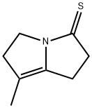 3H-Pyrrolizine-3-thione,1,2,5,6-tetrahydro-7-methyl-(9CI) Struktur