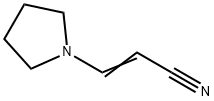 2-Propenenitrile,3-(1-pyrrolidinyl)-(9CI) Struktur