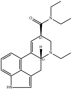 N-Ethylnorlysergic Acid N,N-diethylaMide Struktur