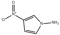 1H-Pyrrol-1-amine,3-nitro-(9CI) Struktur