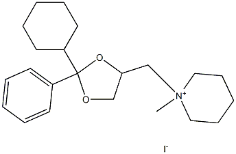 Oxapium iodide Struktur