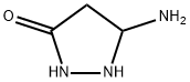 3-Pyrazolidinone,5-amino-(9CI) Struktur