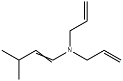 1-Buten-1-amine,3-methyl-N,N-di-2-propenyl-(9CI) Struktur