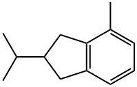 1H-Indene, 2,3-dihydro-4-methyl-2- (1-methylethyl)- Struktur