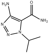 1H-1,2,3-Triazole-5-carboxamide,4-amino-1-(1-methylethyl)-(9CI) Struktur