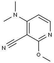 3-Pyridinecarbonitrile,4-(dimethylamino)-2-methoxy-(9CI) Struktur