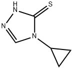 3H-1,2,4-Triazole-3-thione,4-cyclopropyl-2,4-dihydro-(9CI) Struktur