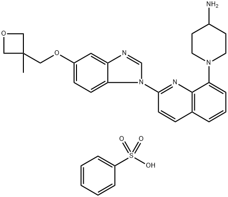 Crenolanib Struktur