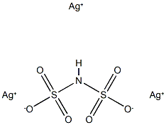 trisilver(1+) imidodisulphate Struktur