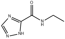 1H-1,2,4-Triazole-3-carboxamide,N-ethyl-(9CI) Struktur